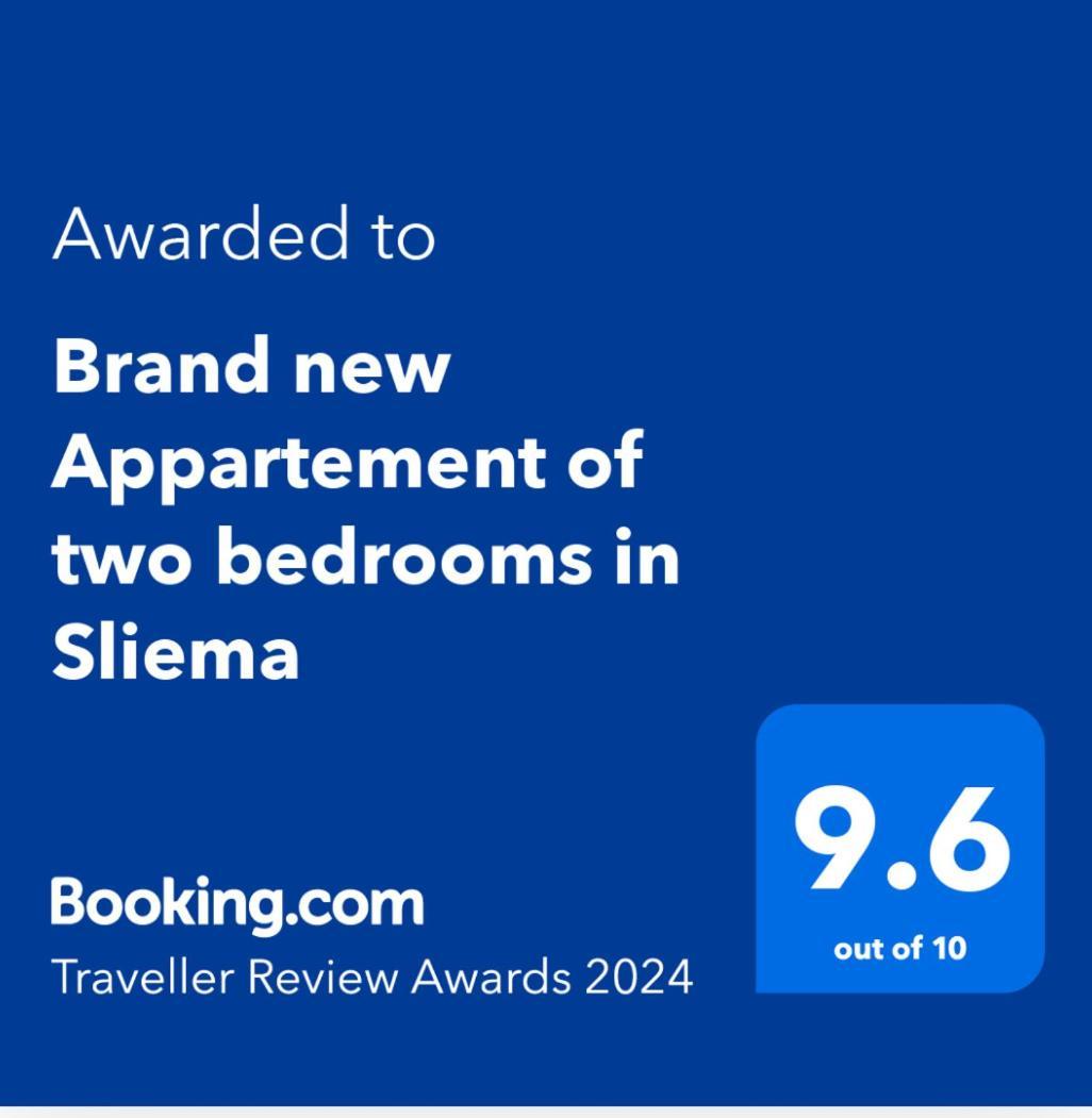 Brand New Appartement Of Two Bedrooms In Sliema Zewnętrze zdjęcie